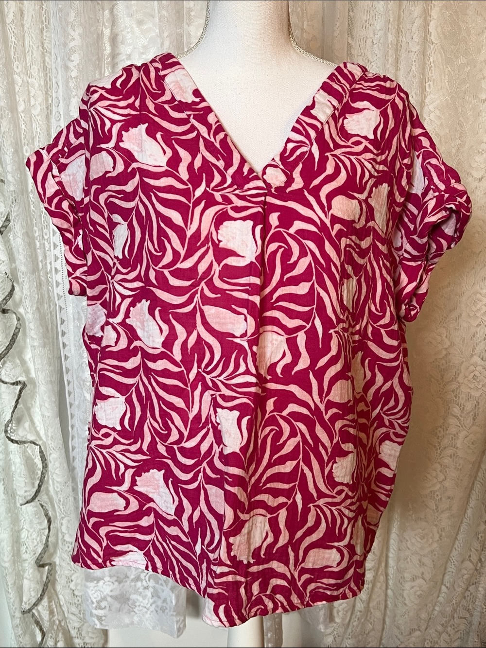 STYLE & CO V-Neck Top
